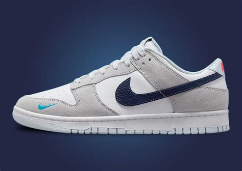 nike dunk low 'mini swoosh grey'|dunk low mini swoosh.